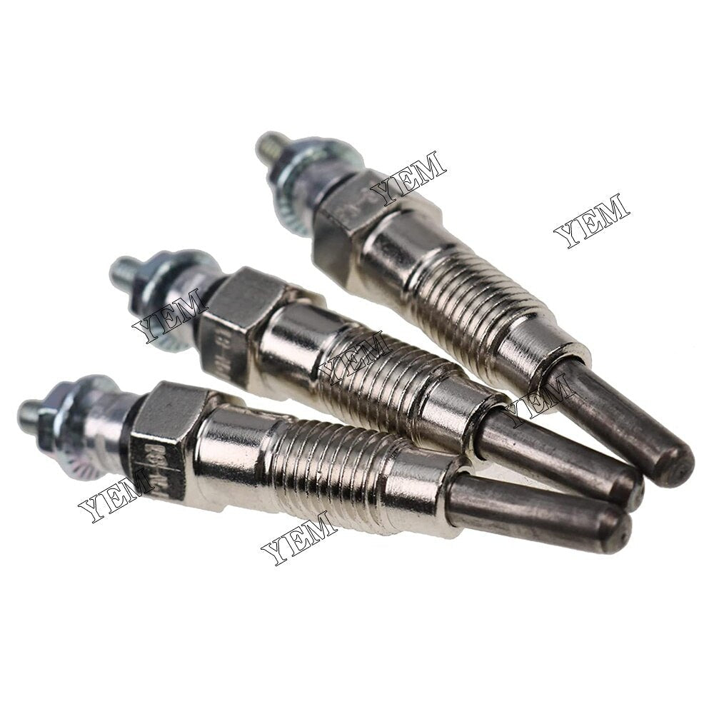 YEM Engine Parts 3PCS Glow Plugs 3284128M1 72100982 For Massey Ferguson 1010 1020 1030 1035 For Other