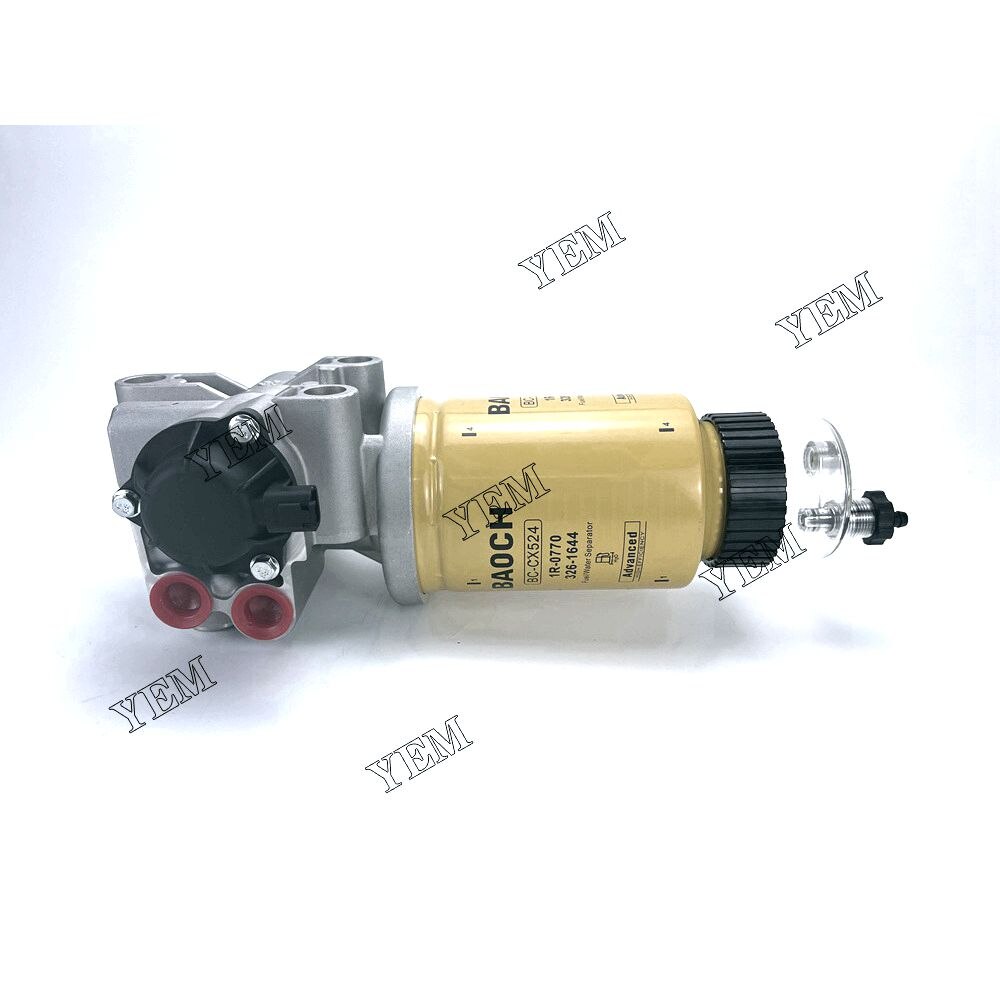 YEM 2608 Fuel Filter Asy BC-CX524 1R-0770 326-1644 371-3599 Caterpillar excavator diesel engine YEMPARTS