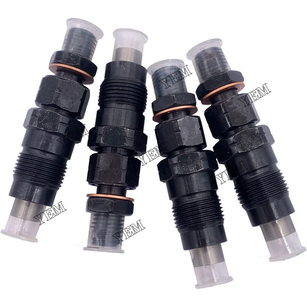 YEM Engine Parts 4 PCS New Diesel Fuel Injectors For Toyota Hilux Surf Prado 1KZ-TE 3.0L Engine For Toyota