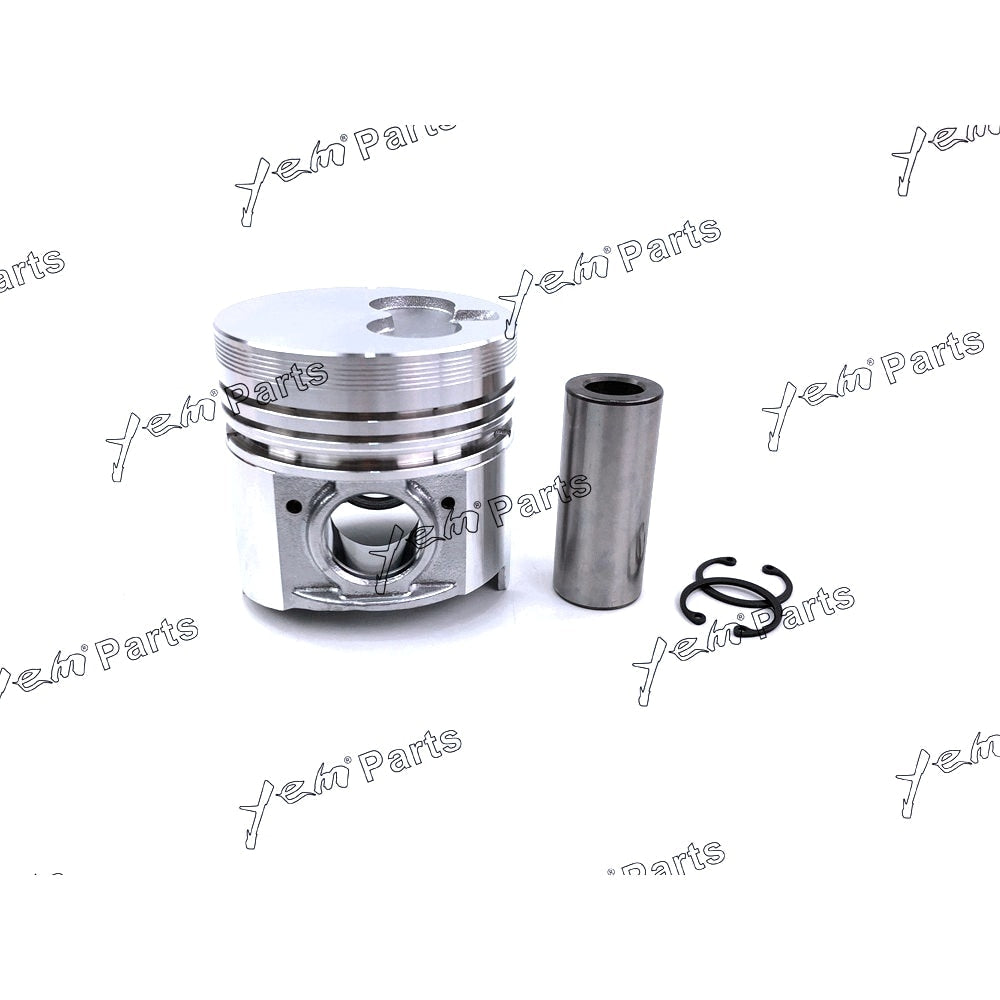 YEM Engine Parts Piston + Ring Kit Set Oversize 81mm (+0.50mm) For Isuzu 3KR1 x3 PCS (8-94414-745-0) Engine Parts For Isuzu