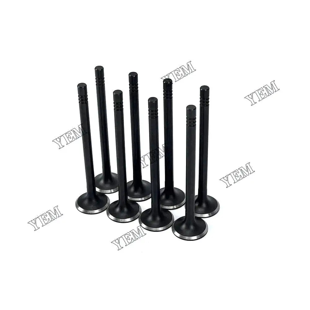 4X Part Number 22212-4A061 Exhaust Valve For Hyundai D4CB Engine YEMPARTS