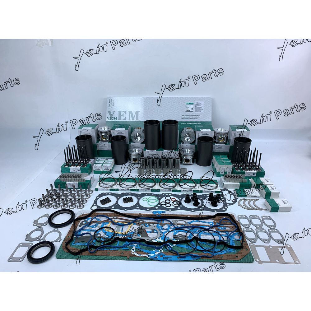 YEM Engine Parts Overhaul Rebuild Kit For Hino J08E J08ET J08E-T Engine Piston Bearing Gasket Set For Hino