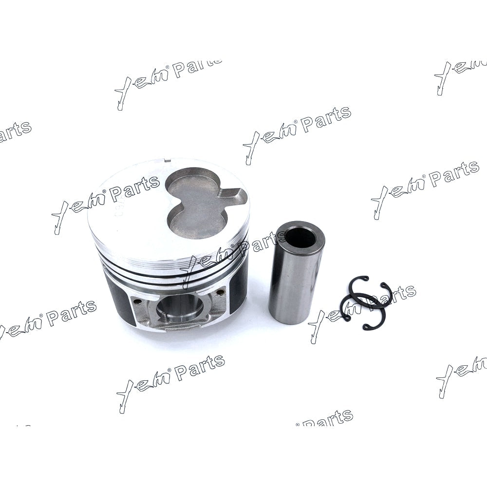 YEM Engine Parts Piston + Ring Kit Set Oversize 85mm (+0.50mm) For Isuzu 4LE1 x4 PCS (8-97187-582-0) Engine Parts For Isuzu