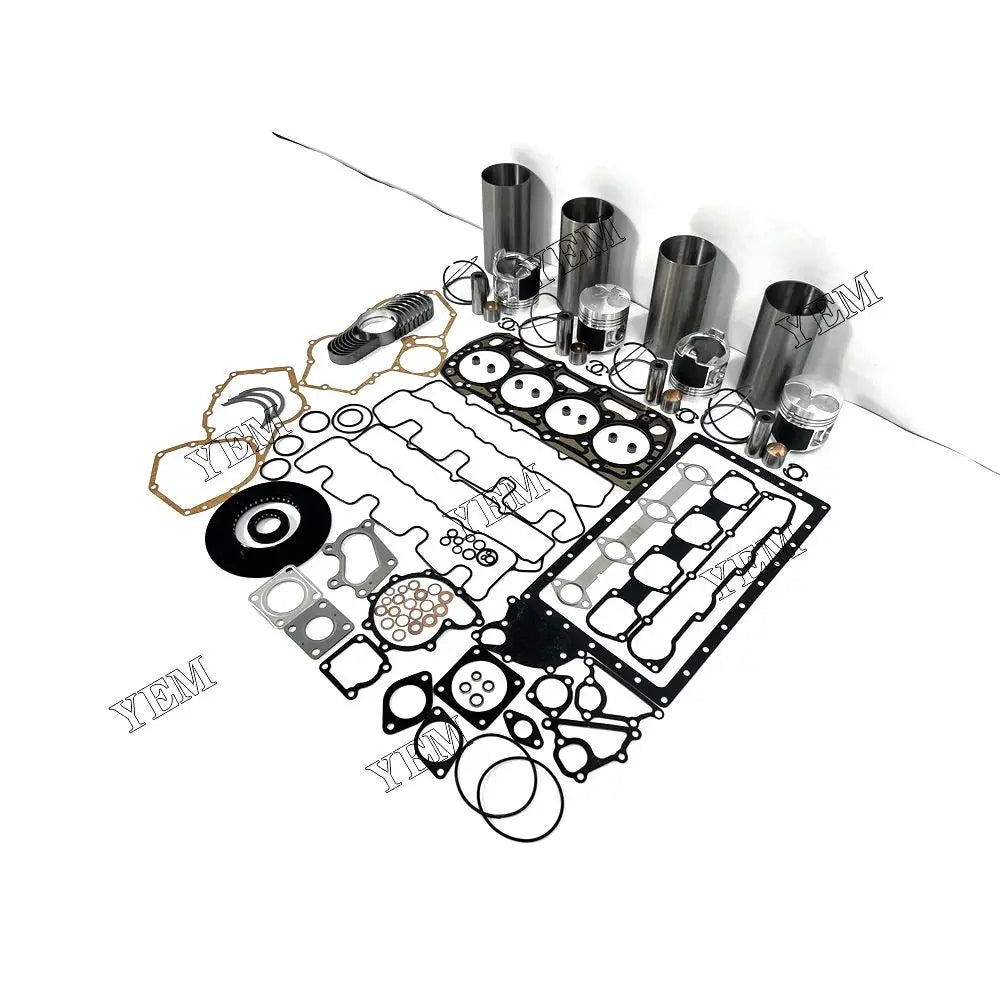 competitive price Overhaul Rebuild Kit With Gasket Set Bearing For Perkins 404C-22 excavator engine part YEMPARTS