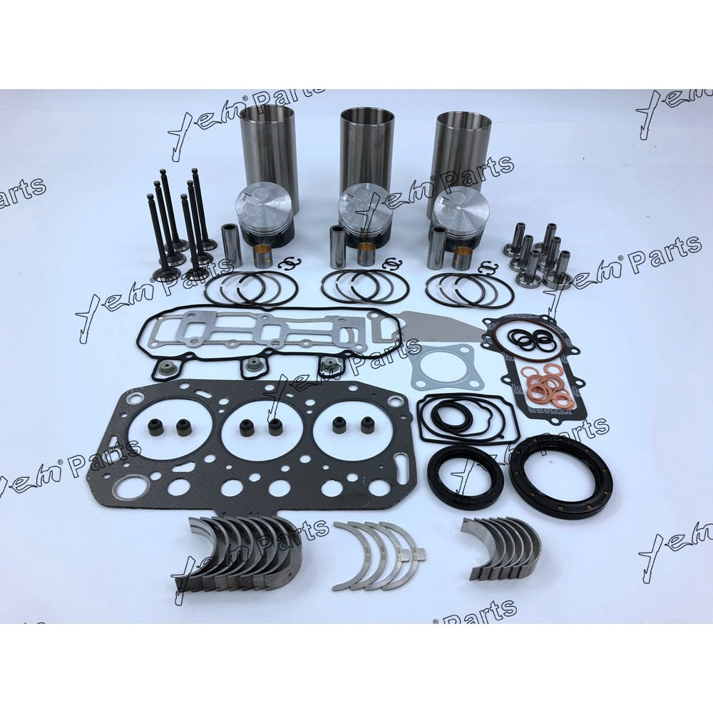 YEM Engine Parts New Overhaul Rebuild Kit For Yanmar 3D70E 3TNV70 Engine For Yanmar