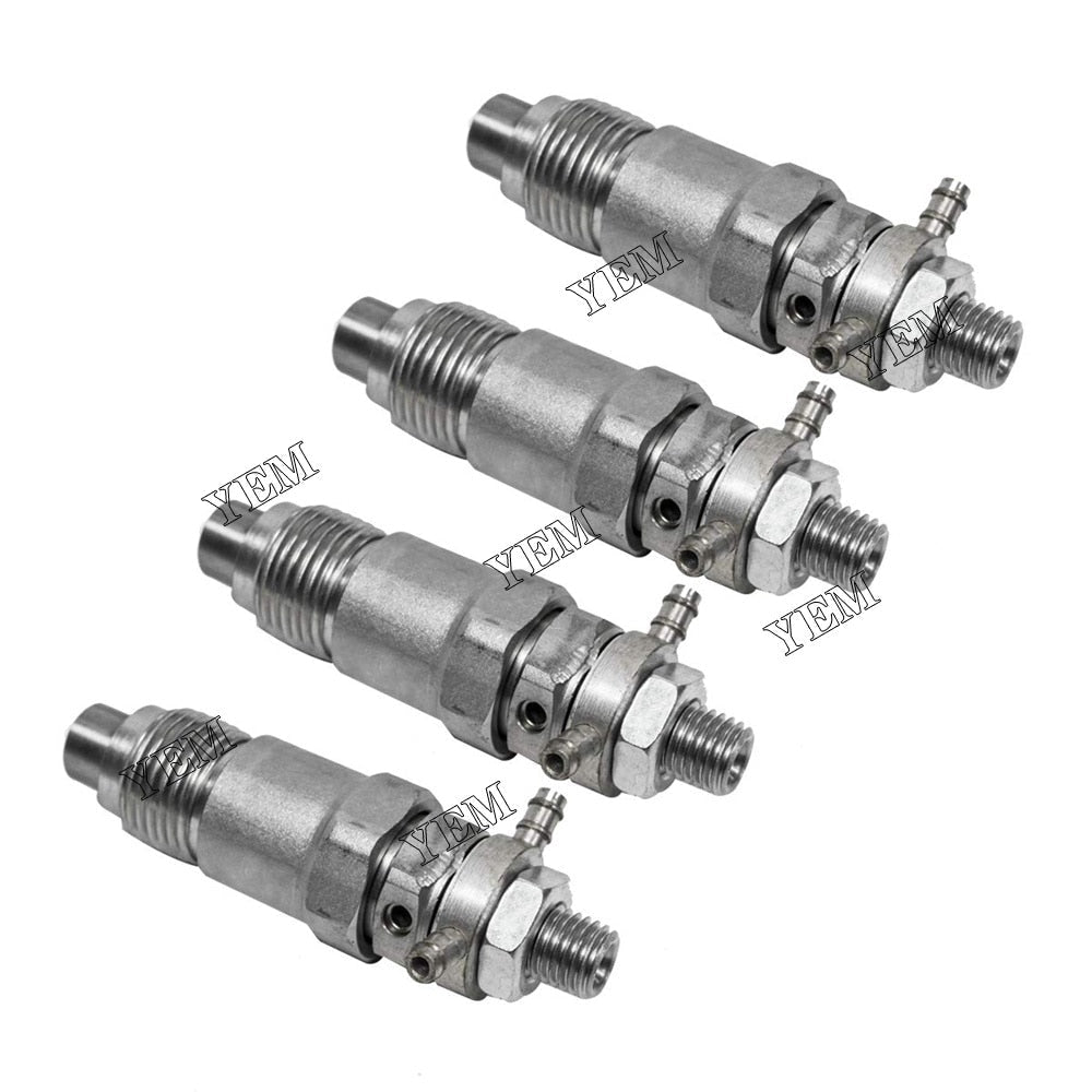 YEM Engine Parts 4 PCS Fuel Injectors 70000-65209 for Kubota D950 D1302 D1402 V1702 V1902 For Kubota