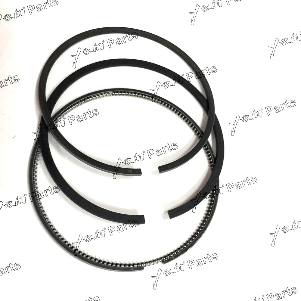 YEM Engine Parts 4 Sets STD Piston Rings For YANMAR KOMATSU 4D94E 4TNE94 Engine For Yanmar