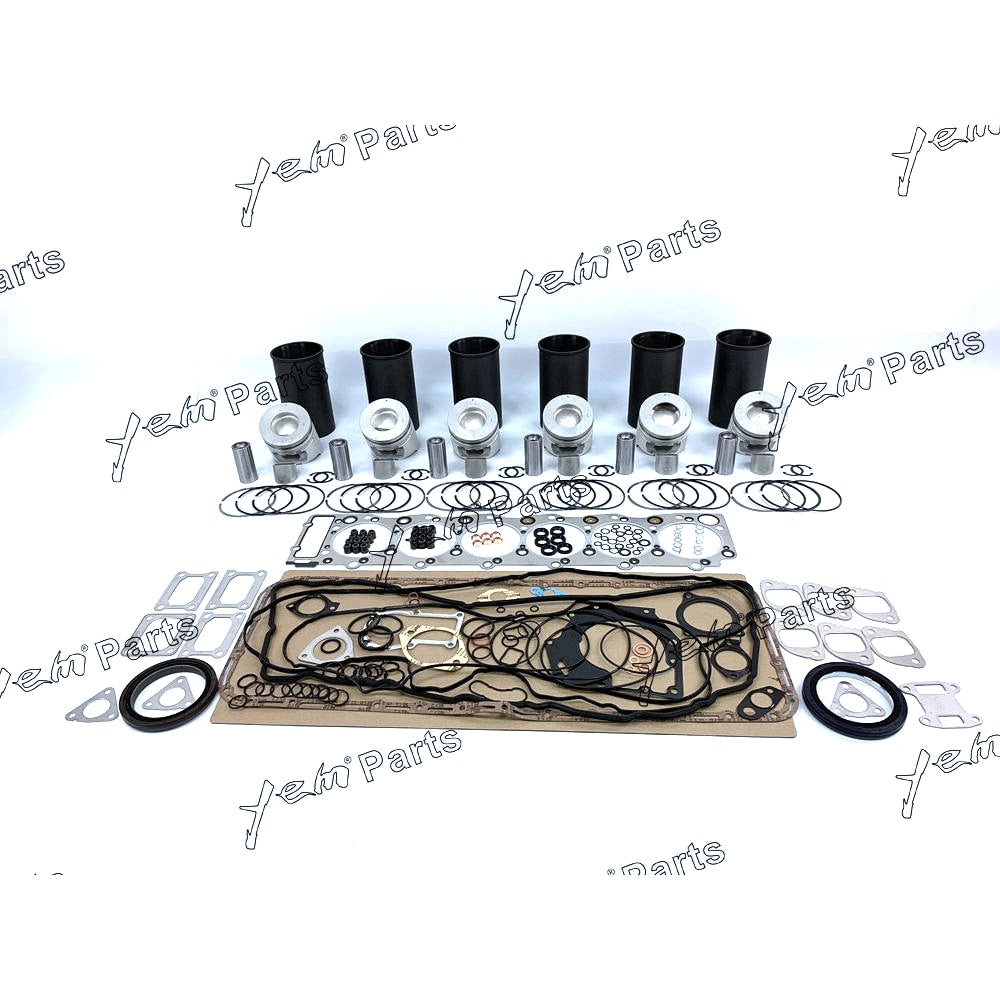 YEM Engine Parts 6HK1 Rebuild Kit For Isuzu Engine Hitachi ZAX350-3 Kobelco Kato Excavator Dozer For Isuzu