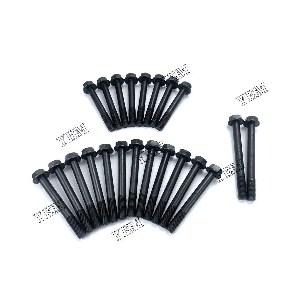 For Perkins excavator engine 1004-4T Head Bolt Set YEMPARTS