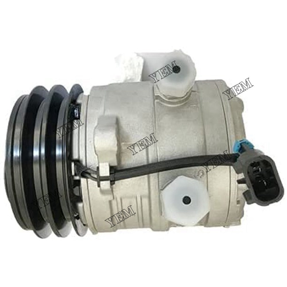 YEM Engine Parts A/C Compressor w/Drier For Bobcat S150 S160 S185 S205 T180 T190 Skidsteer For Bobcat