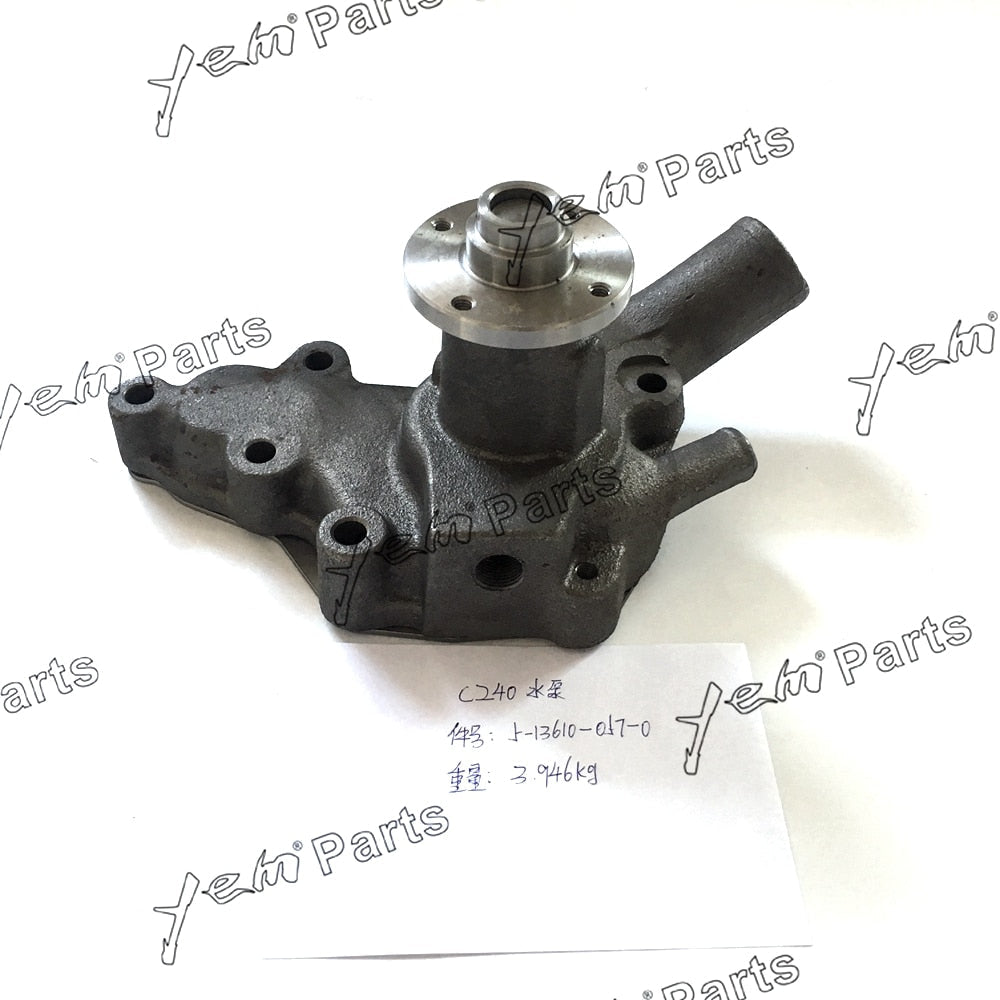 YEM Engine Parts For Isuzu C240 C240PKJ C240 Water Pump For TCM For Komatsu Hyster Forklift For Isuzu