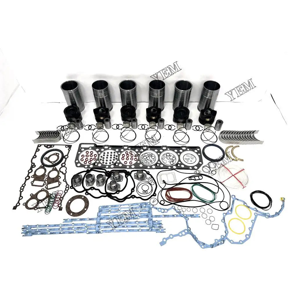 1 year warranty For Caterpillar Engine Overhaul Kit With Bearings Piston Rings Liner Cylinder Gaskets C18 engine Parts YEMPARTS