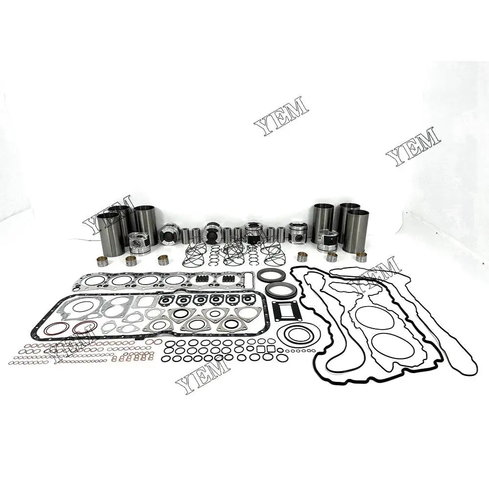 6X High performanceOverhaul Kit With Gasket Set For Isuzu 6UZ1 Engine YEMPARTS