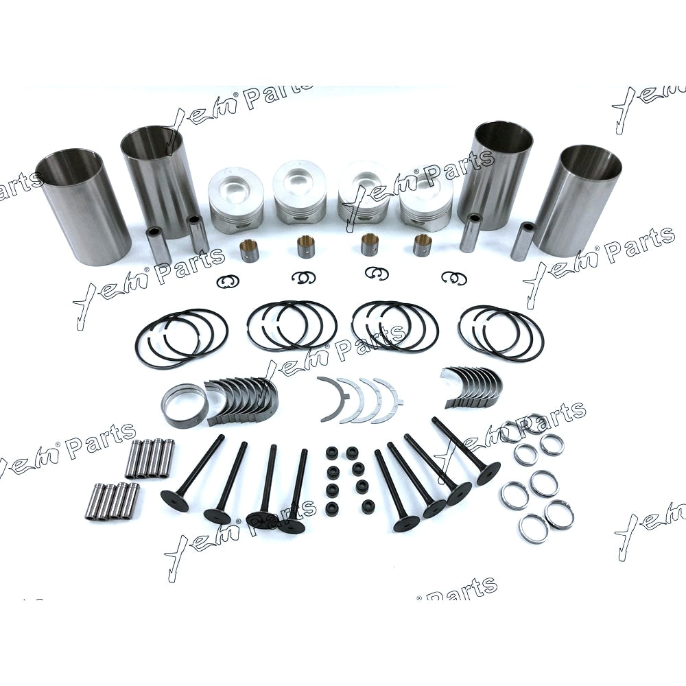 YEM Engine Parts Overhaul Rebuild Kit Standard Piston For Kubota V2403 V2403T Engine For Kubota