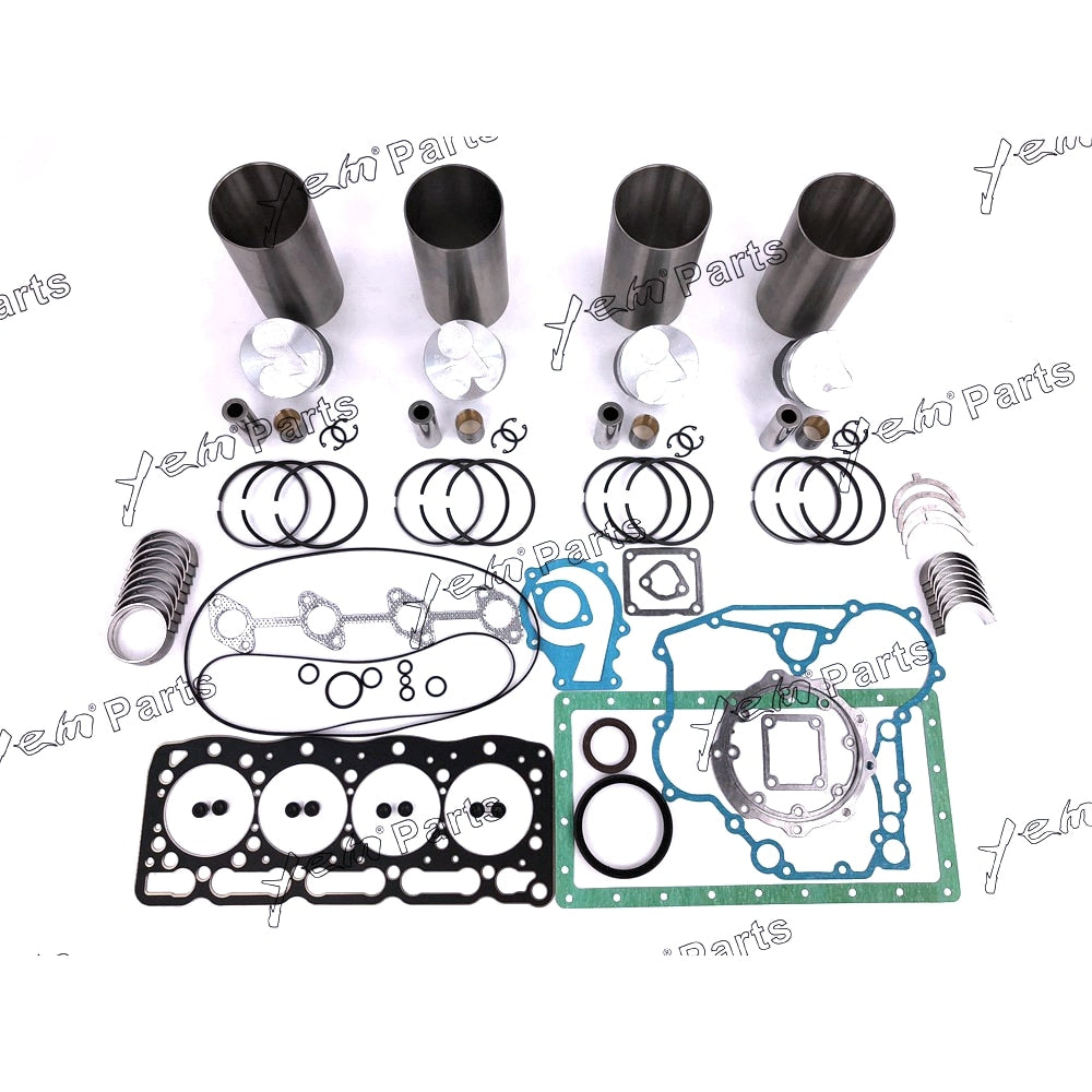 YEM Engine Parts Engine Overhaul Rebuild Kit For Kubota V1305 (B2410HSD, F3060) - Customizable Engine Parts For Kubota