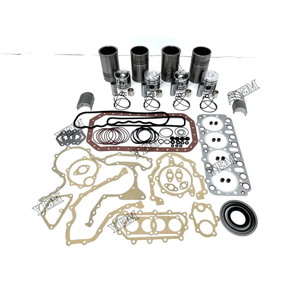 1 year warranty For Nissan Engine Rebuilding Kit With Full Gasket Set Cylinder Piston Rings Liner Bearings FD33 engine Parts YEMPARTS