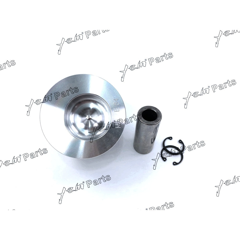 YEM Engine Parts Engine Piston Set w/ Rings For Komatsu 3D84E-3 PC35R-8 PC30R-8 PC30MR Excavator For Komatsu