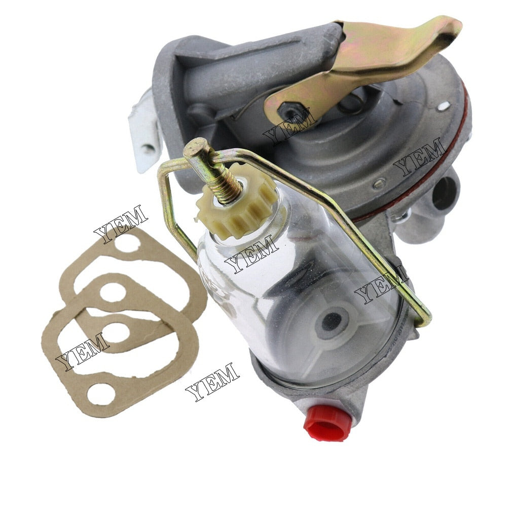 YEM Engine Parts 3637338M91 NEW Fuel Lift Pump w/Bowl For Massey Ferguson 65 165 302 304 30 31 40 For Other