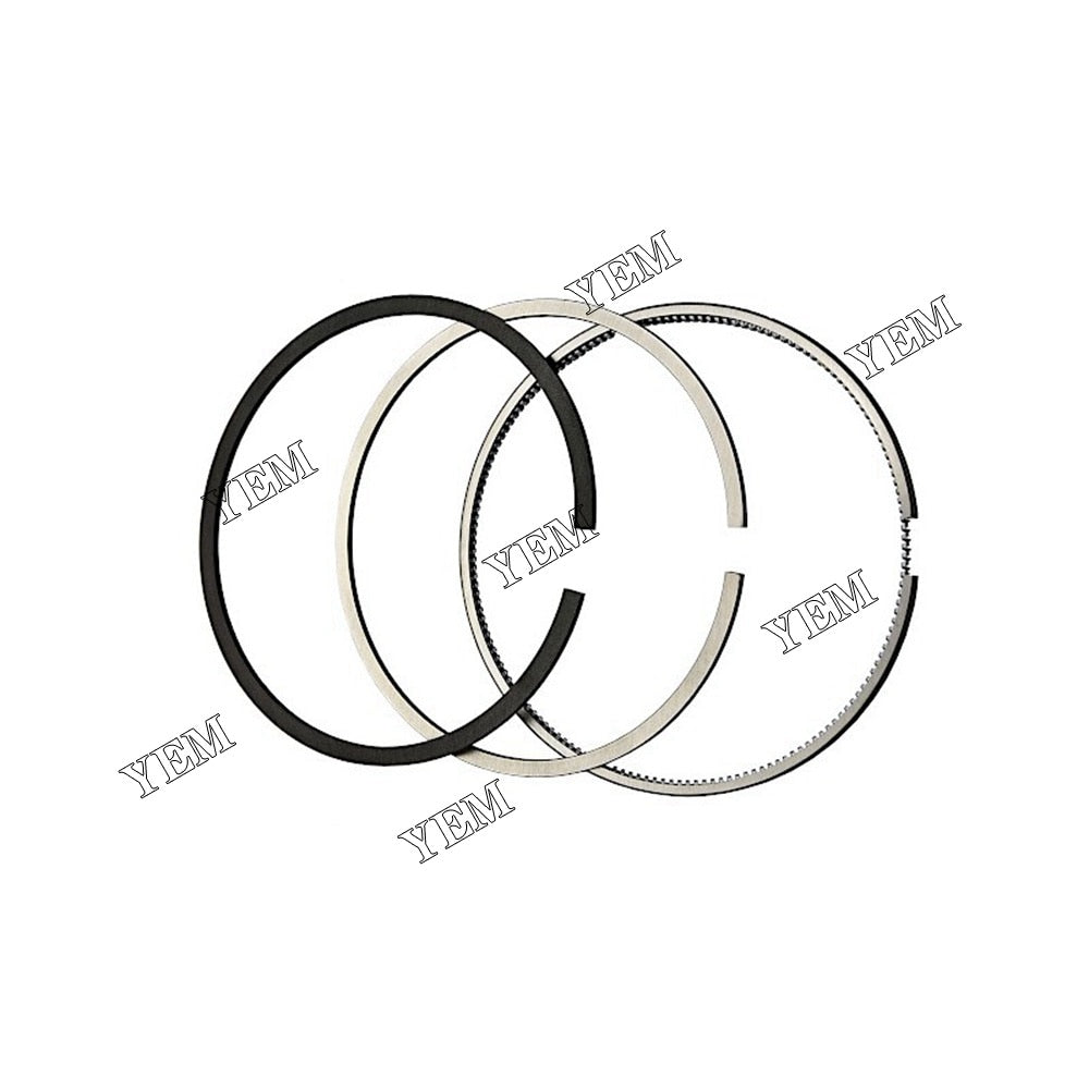 YEM Engine Parts 4 Sets STD Piston Ring Set For Yanmar 4TNE98 4D98E Engine 129903-22050 For Yanmar