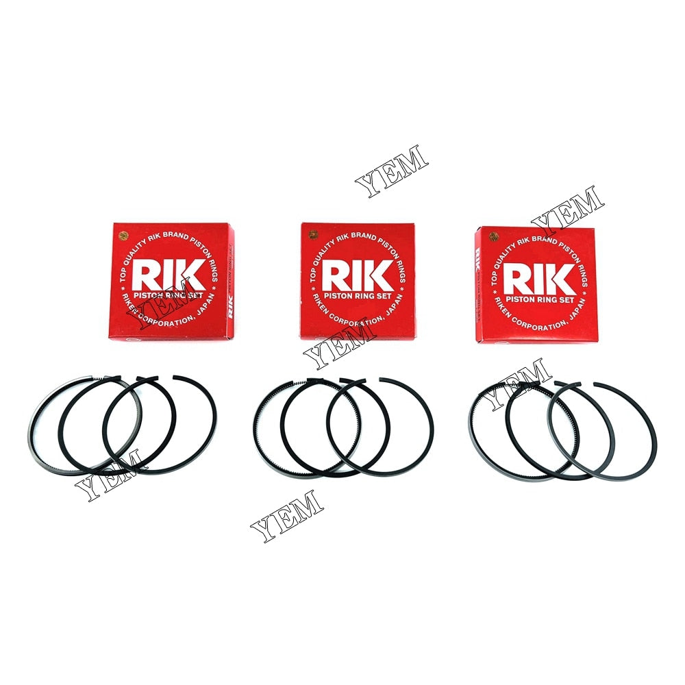YEM Engine Parts 8094845 Piston Rings Set For Cummins QSB Iveco F4GE9454K 104mm 1930922 8045.25 For Cummins