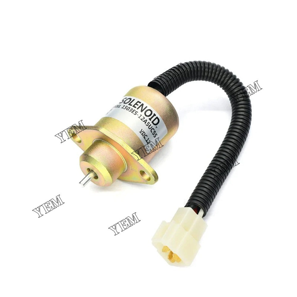 YEM Engine Parts Stop solenoid For Mustang 2012 2022 2026 2032 2041 2044 2054 Skid Steer Loader For Other