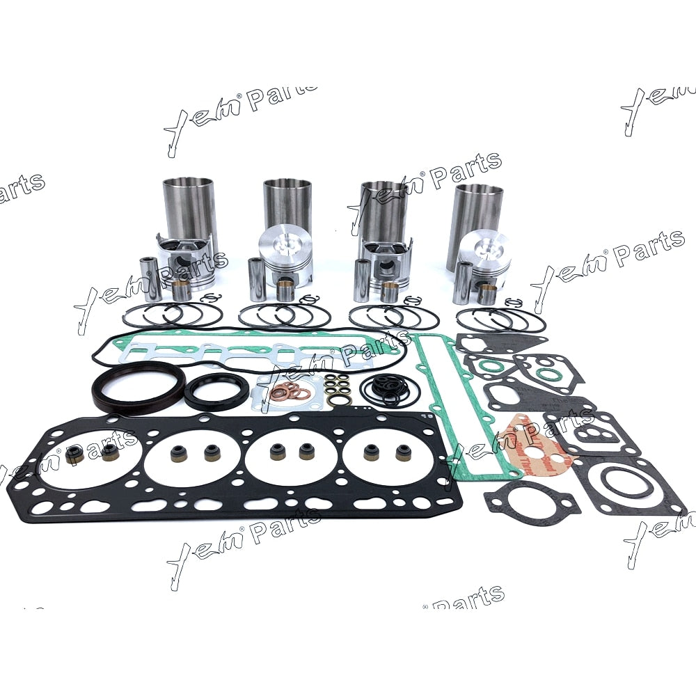 YEM Engine Parts Engine Rebuild Kit For Yanmar 4TNE88 Forklift Excavator Skid Steer Loader For Yanmar