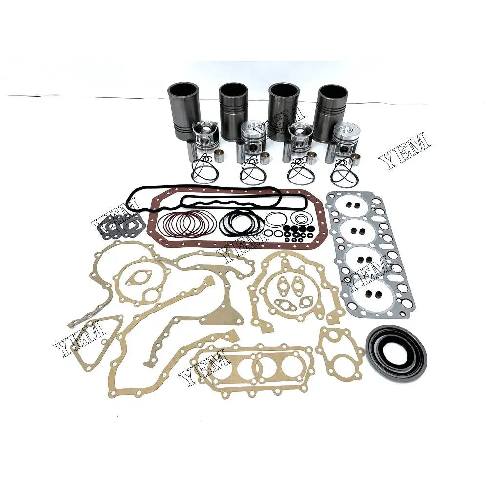1 year warranty For Nissan Overhaul Kit With Piston Rings Liner Full Gasket Set FD33 engine Parts YEMPARTS