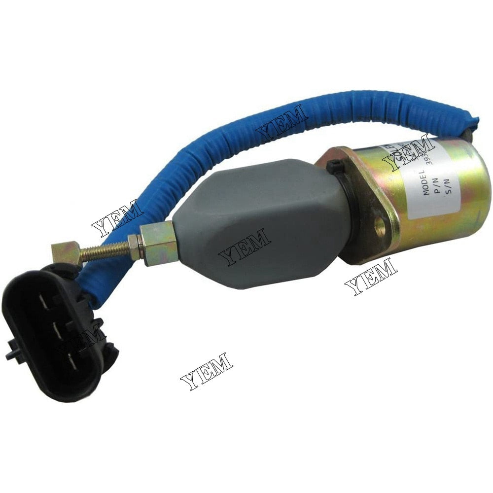 YEM Engine Parts 4089577 Fuel Shut Off Solenoid With Bracket For Cummins 94-98 Dodge For Cummins