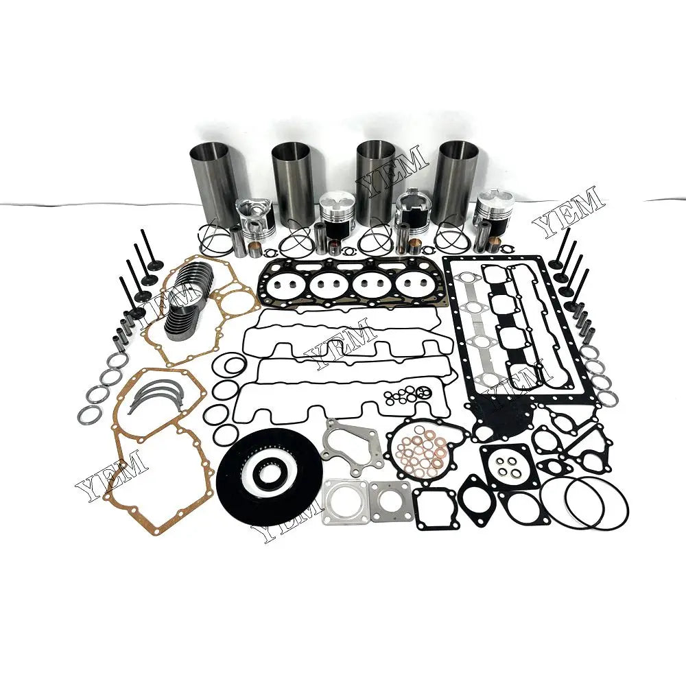 competitive price Overhaul Rebuild Kit With Gasket Set Bearing-Valve Train For Perkins 404C-22T excavator engine part YEMPARTS