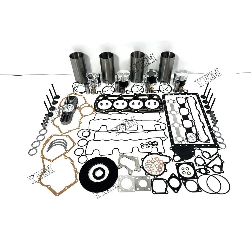 competitive price Overhaul Rebuild Kit With Gasket Set Bearing-Valve Train For Shibaura N844T excavator engine part YEMPARTS