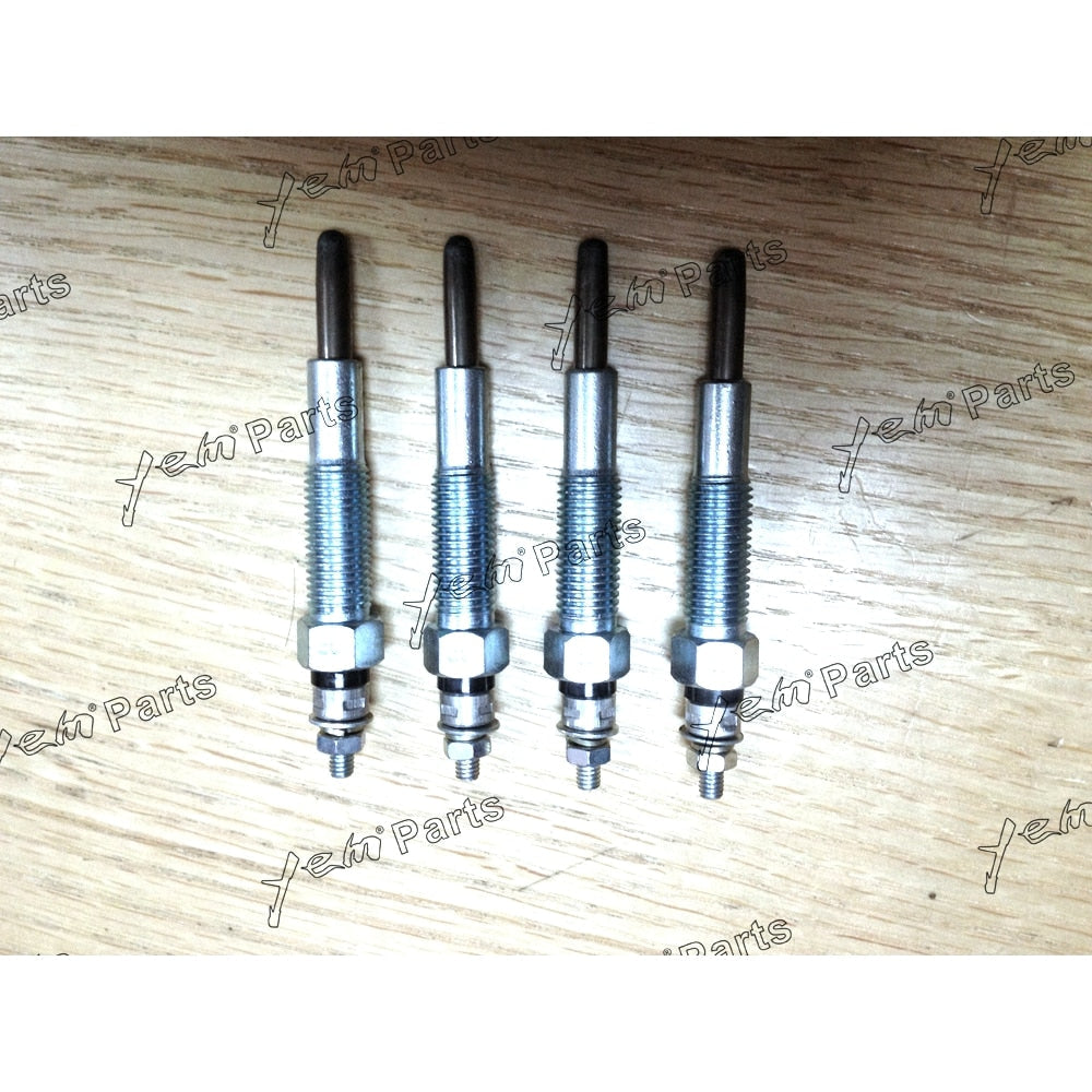 YEM Engine Parts 4 PCS Glow Plugs 4900224 For Cummins Engine A2300 For Cummins