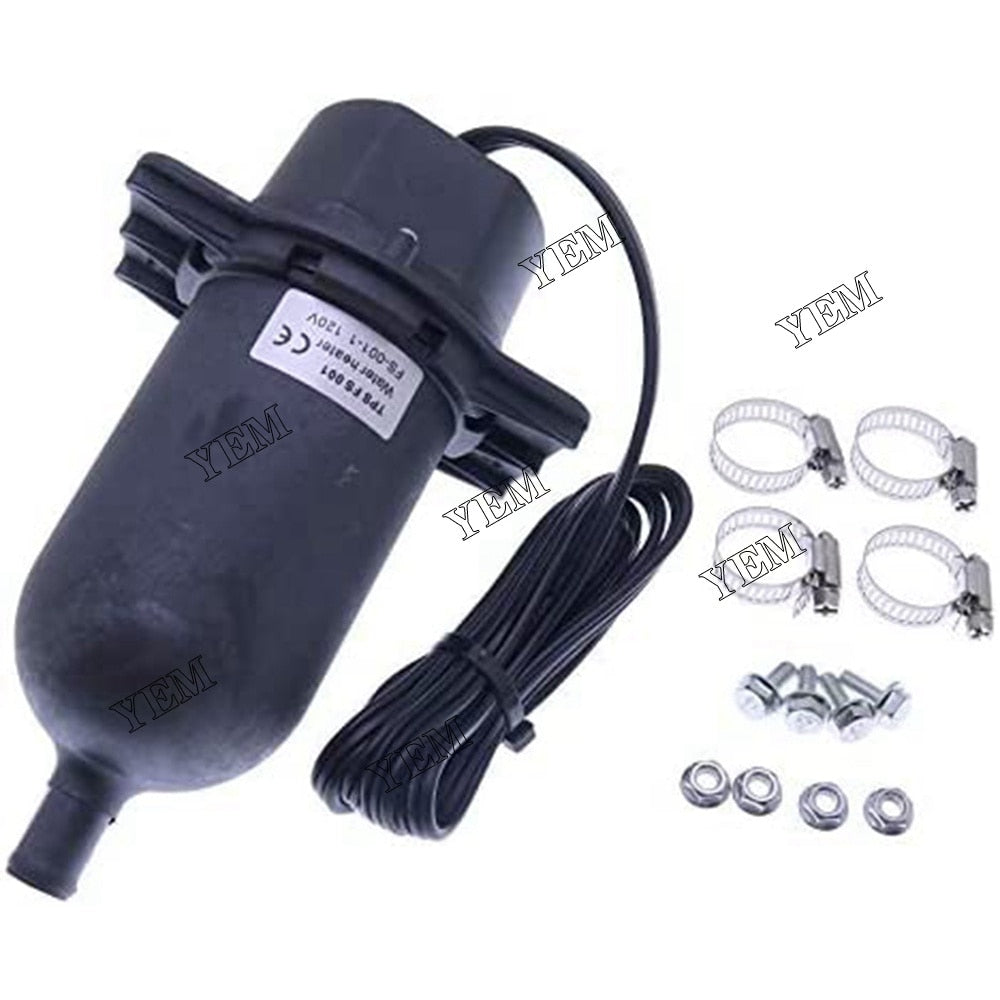 YEM Engine Parts Pre Heater TPS101GT10-000 Engine Block Heater Type 1000 Watt 120 Volt 1000W 120V For Other