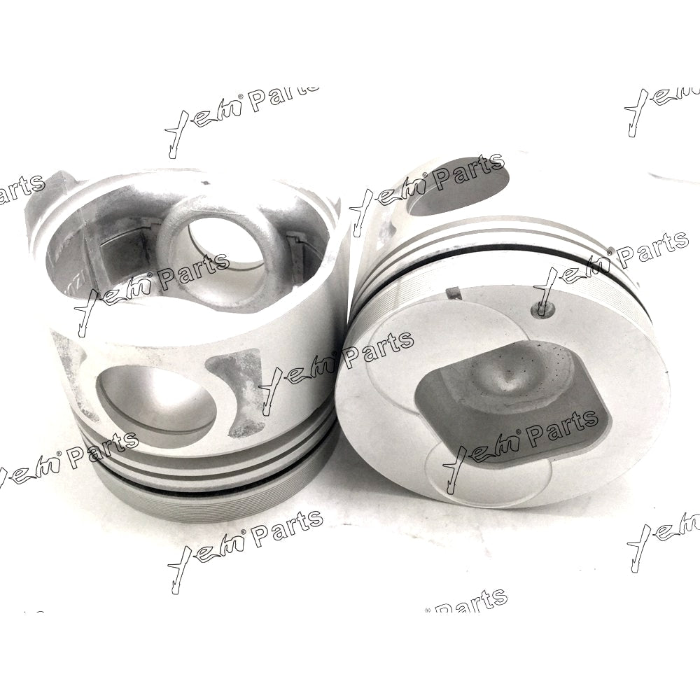 YEM Engine Parts 4 Sets STD Piston (Pin & Clip) W Rings For 4BD1 4BD1T 3.9L Isuzu NPR NQR 98MM For Isuzu