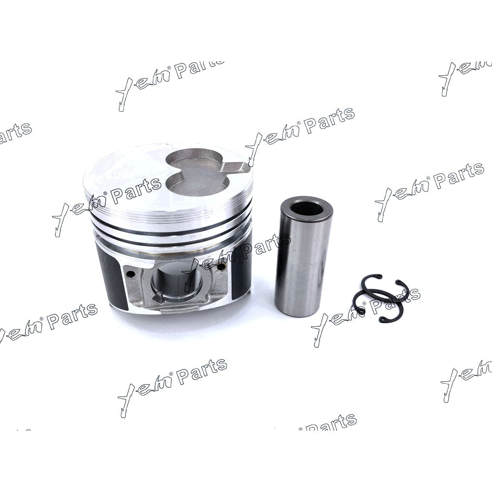 YEM Engine Parts Piston + Ring Kit Set Oversize 85mm (+0.50mm) For Isuzu 4LE1 x4 PCS (8-97187-582-0) Engine Parts For Isuzu