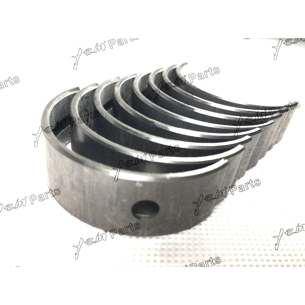 YEM Engine Parts STD Main/ Crankshaft Bearing Set Fit For Yanmar 3TNV82 3TNV82A Engine For Yanmar