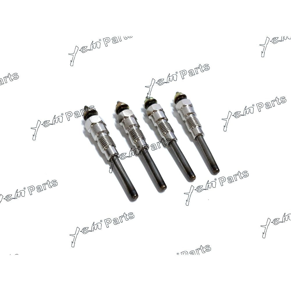 YEM Engine Parts For Kubota Track Loader SVL75 SVL75-2 4 PCS Glow Plug 1G777-65510 For Kubota