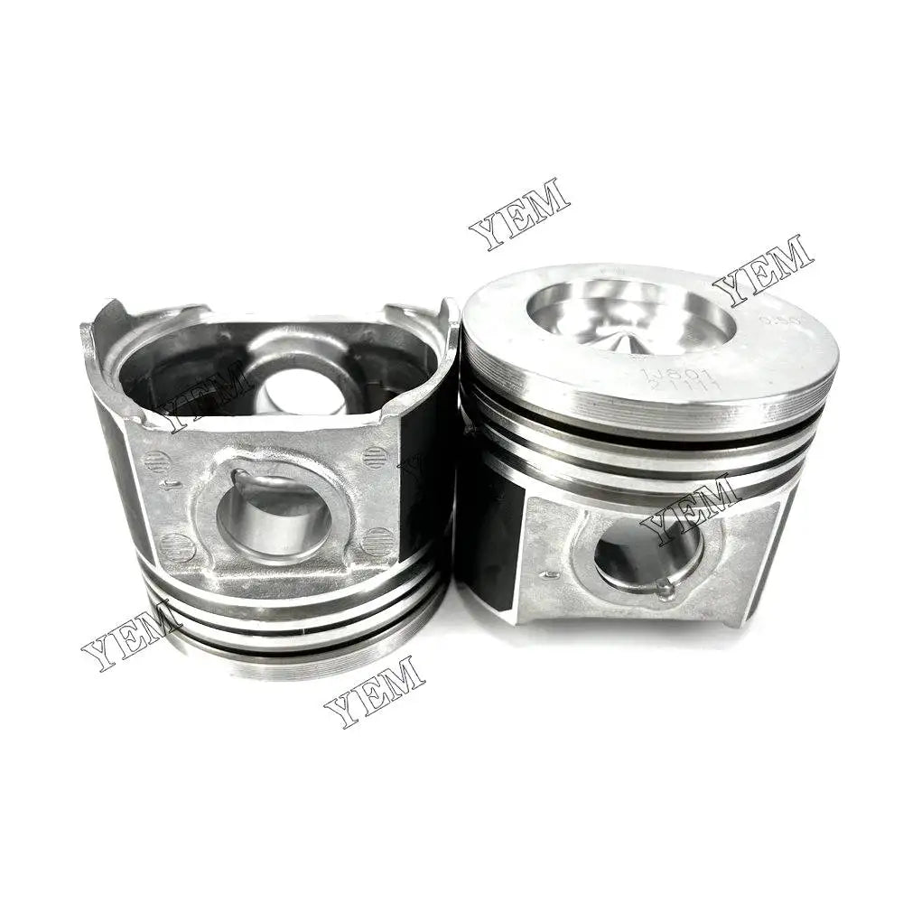 4X Part Number 1J801-21111 +0.5 Piston+0.5 For Kubota V2403 V2403-CR Engine YEMPARTS