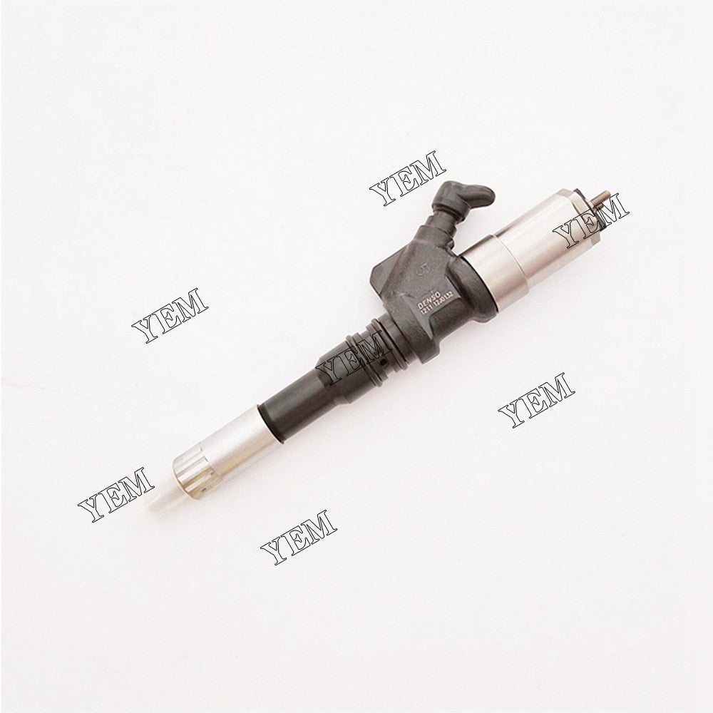 YEM Engine Parts Diesel Engine Injector For Komatsu PC400-7 PC450-7 S6D125 Excavator 095000-1211 For Komatsu