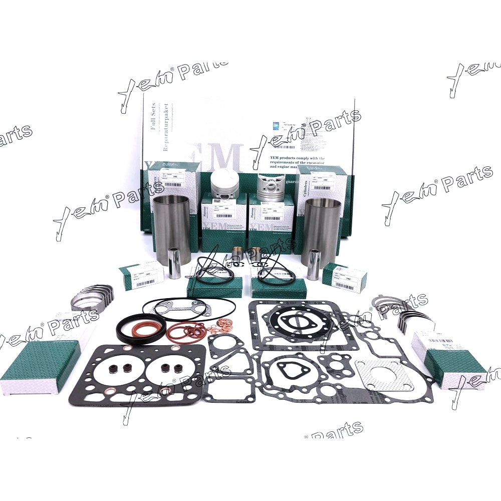 YEM Engine Parts Z482 New Overhaul Rebuild kit For Kubota T1600H Engine Gasket Set For Kubota