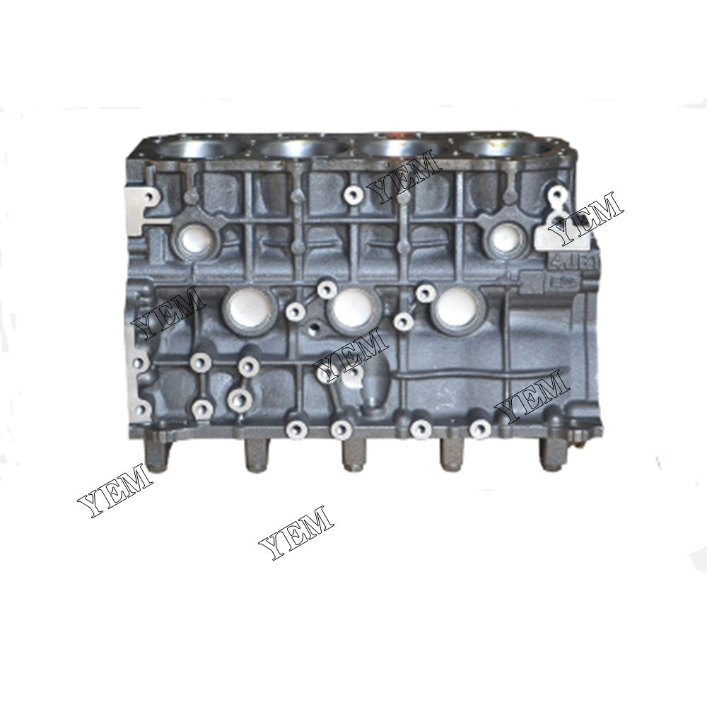 YEM Engine Parts Engine Cylinder Block For Isuzu 4JB1 Mustang Bobcat 843 853 1213 960 2060 Loader For Isuzu