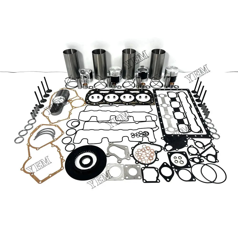 competitive price Overhaul Rebuild Kit With Gasket Set Bearing-Valve Train For Perkins 404C-22T excavator engine part YEMPARTS