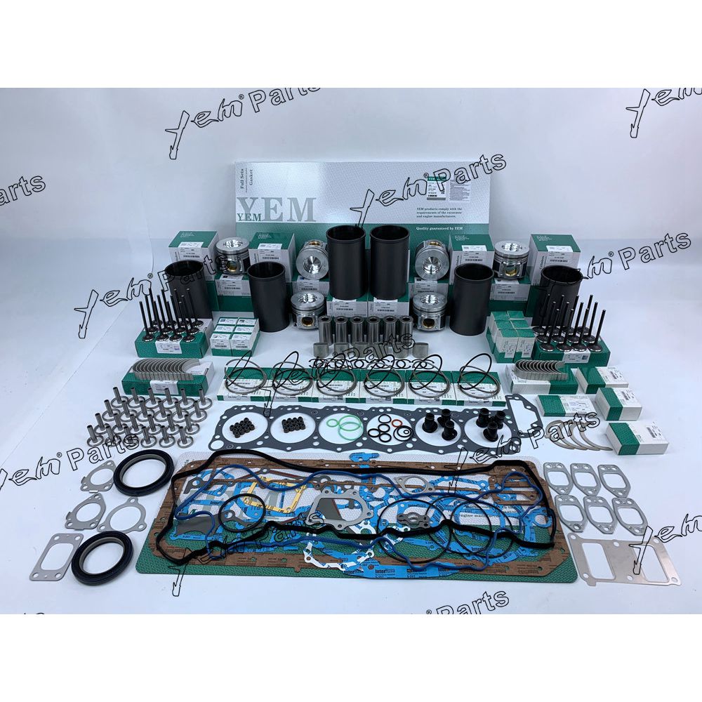 YEM Engine Parts J08E J08ET Rebuild Kit W/ Gasket Set For Hino Engine UD Truck Crane Loader etc For Hino