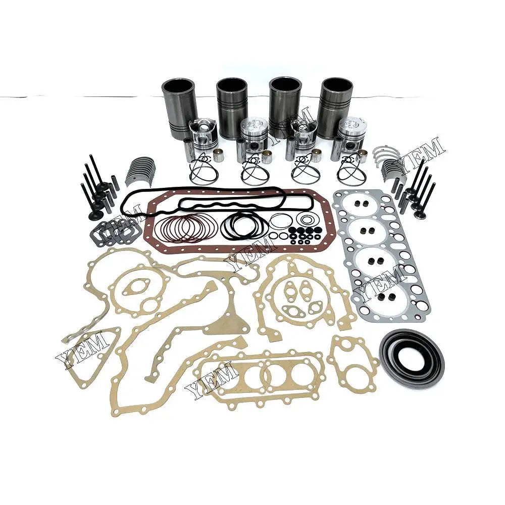 1 year warranty For Nissan Repair Kit With Full Gasket Set Piston Rings Liner Bearing Valves FD33 engine Parts YEMPARTS