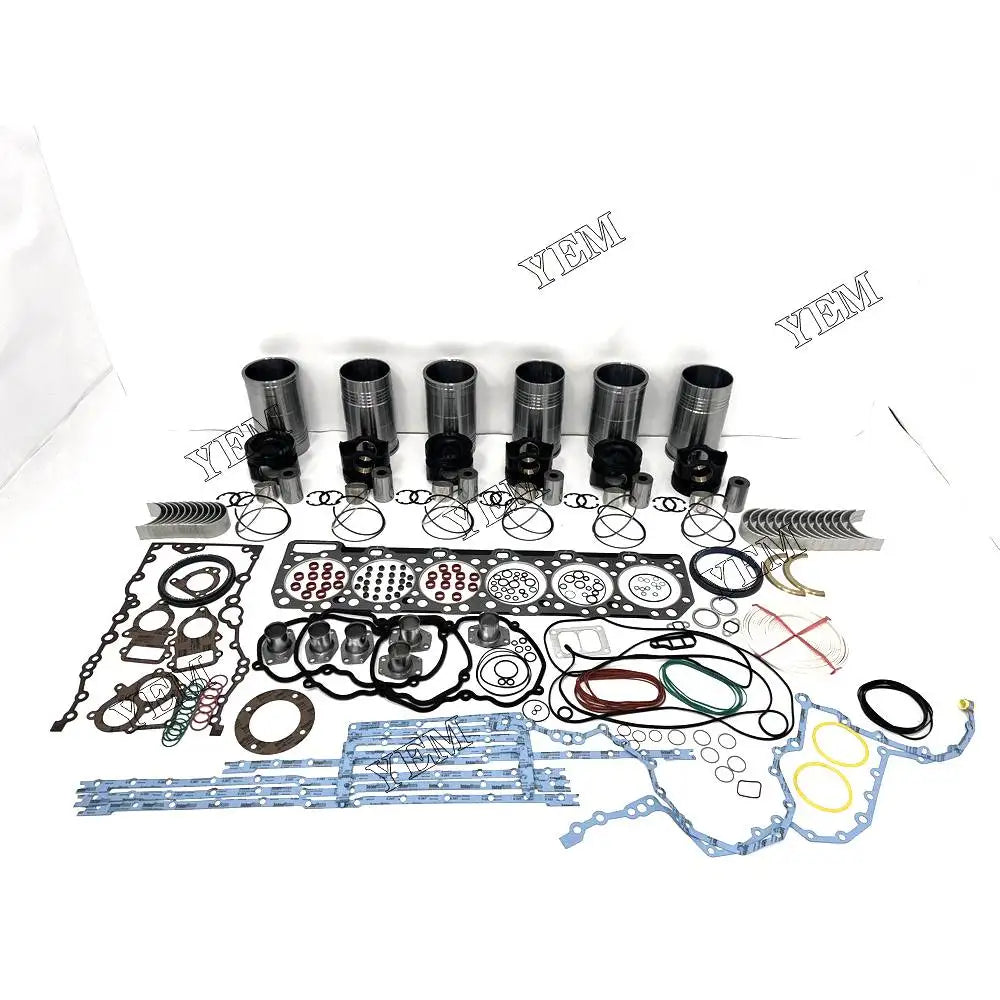 1 year warranty For Caterpillar Engine Overhaul Kit With Bearings Piston Rings Liner Cylinder Gaskets C18 engine Parts YEMPARTS