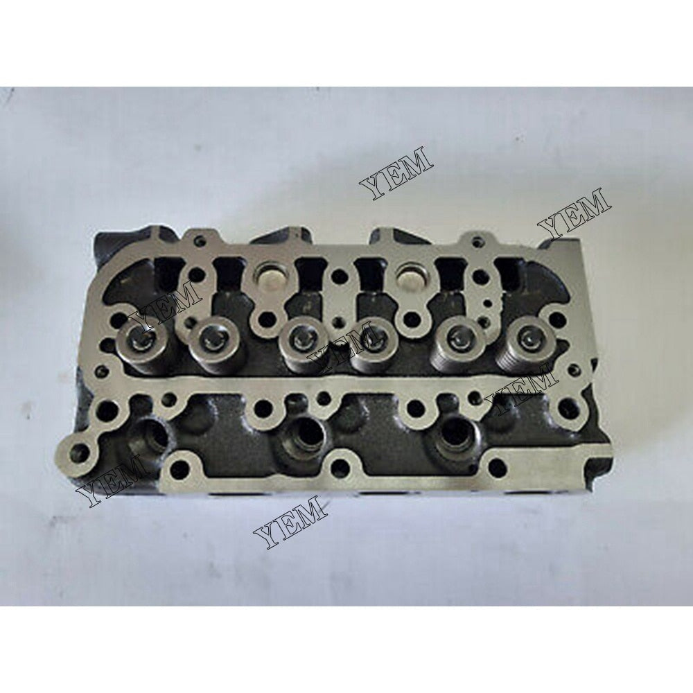 YEM Engine Parts Complete Cylinder Head With Valves For Kubota D722 Engine Bobcat For Kubota