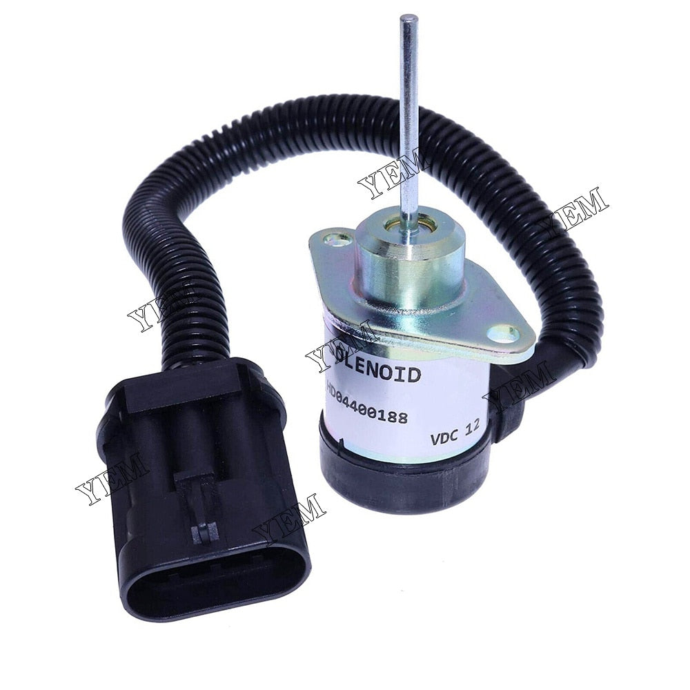 YEM Engine Parts Stop Solenoid 1G925-60011 Valve Coil For Kubota V2203 V2003 For Bobcat S185 331 For Kubota