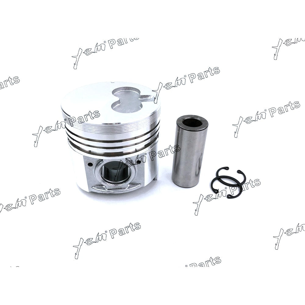 YEM Engine Parts Piston + Ring Kit Set Oversize 81mm (+0.50mm) For Isuzu 3KR1 x3 PCS (8-94414-745-0) Engine Parts For Isuzu