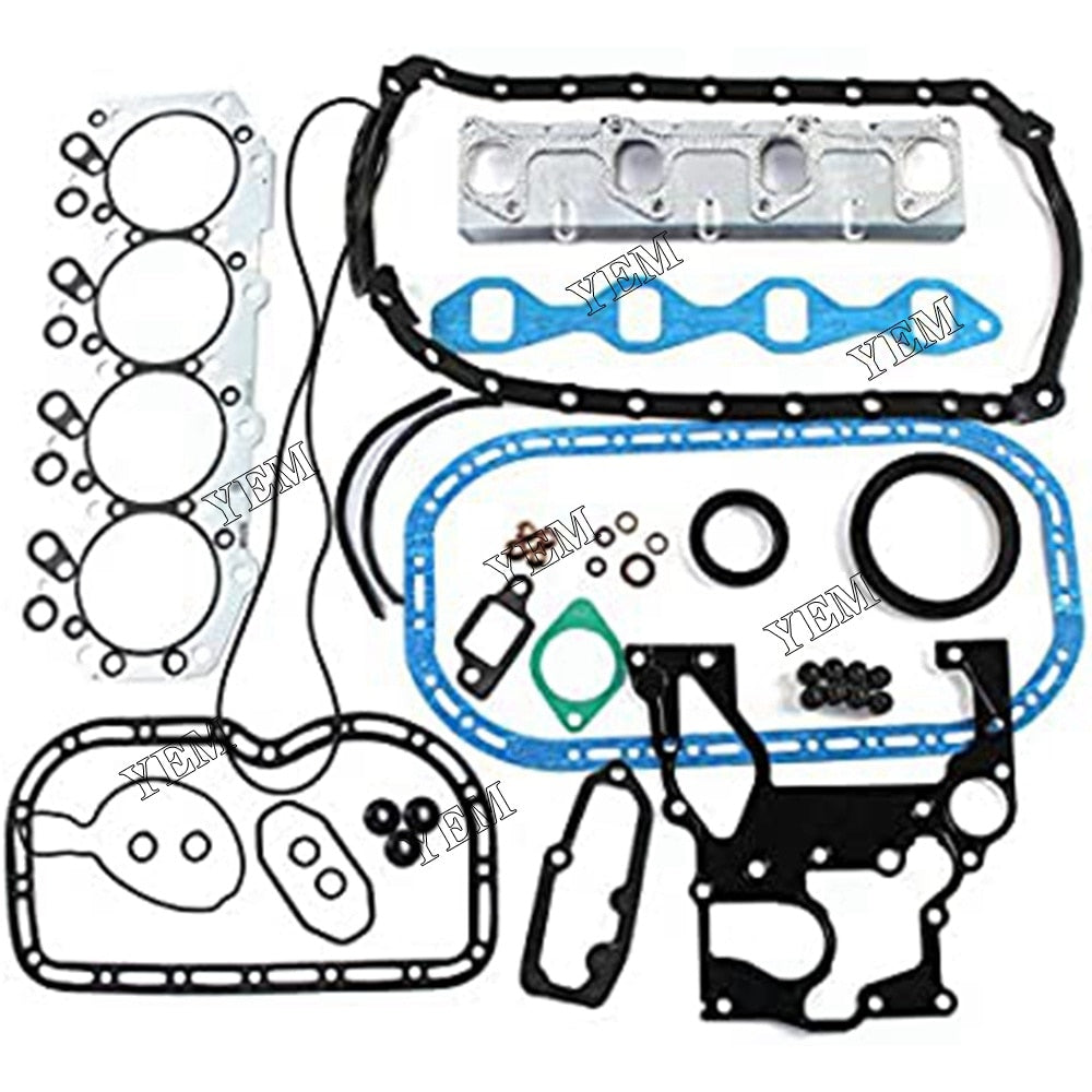 YEM Engine Parts Isuzu 4JG2 4JG2T Engine Full Gasket Kit For TROOPER TCM KOMATSU TAILIFT ForKLIFT For Isuzu