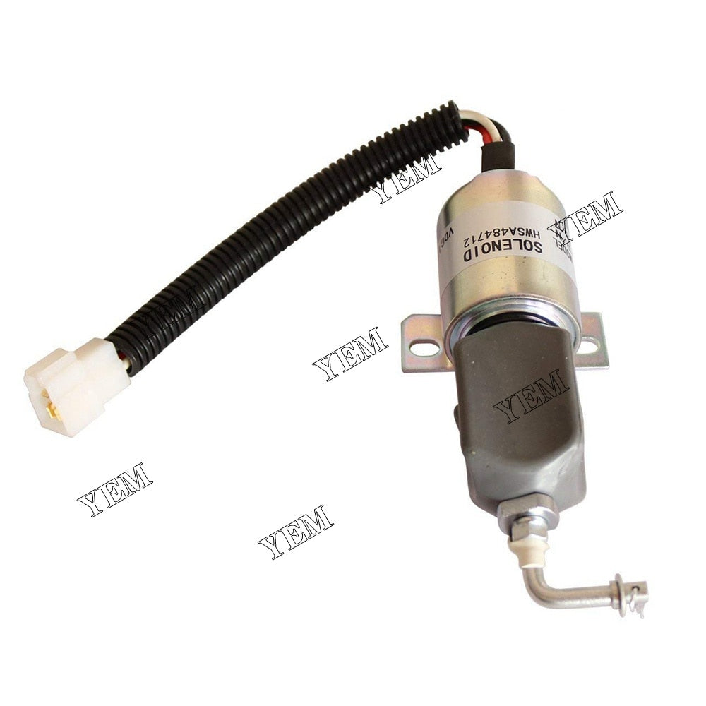 YEM Engine Parts 12V Solenoid Valve 1751ES-12E6UC4B1S5 For Ford 7.8L New Holland 1085 1078 Truck For Other