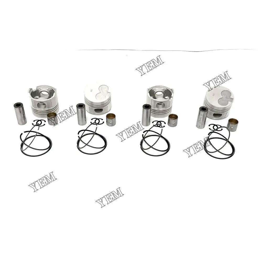 1 year warranty For Toyota Cylinder Piston Kit With Piston Ring STD 1DZ-3 engine Parts YEMPARTS